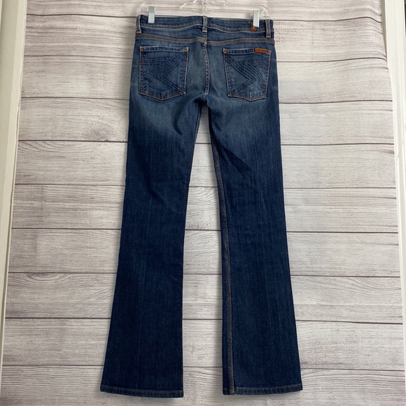 Seven For All Mankind Flynt Bootcut Blue Jeans - Size: 27 - US Misses Size: 4 - Picture 2 of 13
